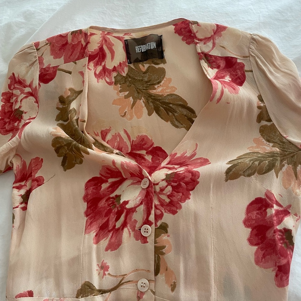 Reformation Morning Dress in Bethany - Picture 4 of 5
